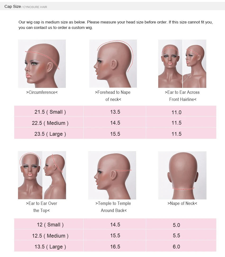 Cynosure Hair HD Lace Frontal Wig Pre Cut Glueless Wig Human Hair Ready to Wear Pre Plucked Brazilian Curly Human Hair Wigs