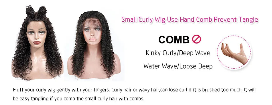 Cynosure Hair HD Lace Frontal Wig Pre Cut Glueless Wig Human Hair Ready to Wear Pre Plucked Brazilian Curly Human Hair Wigs